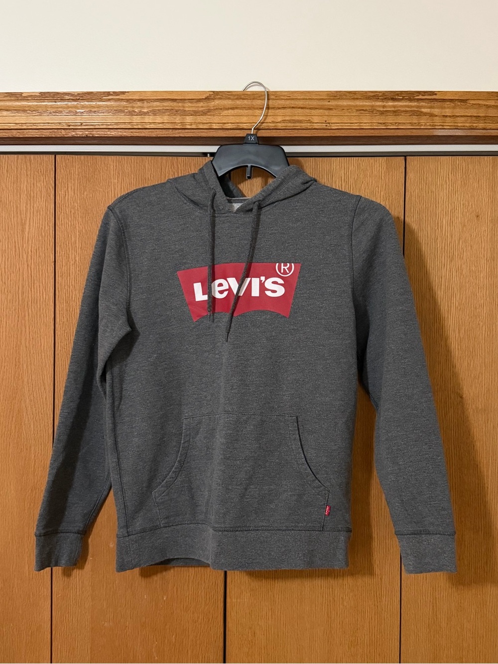Levi's Unisex Dark Gray Levi’s Hoodie Sweatshirt